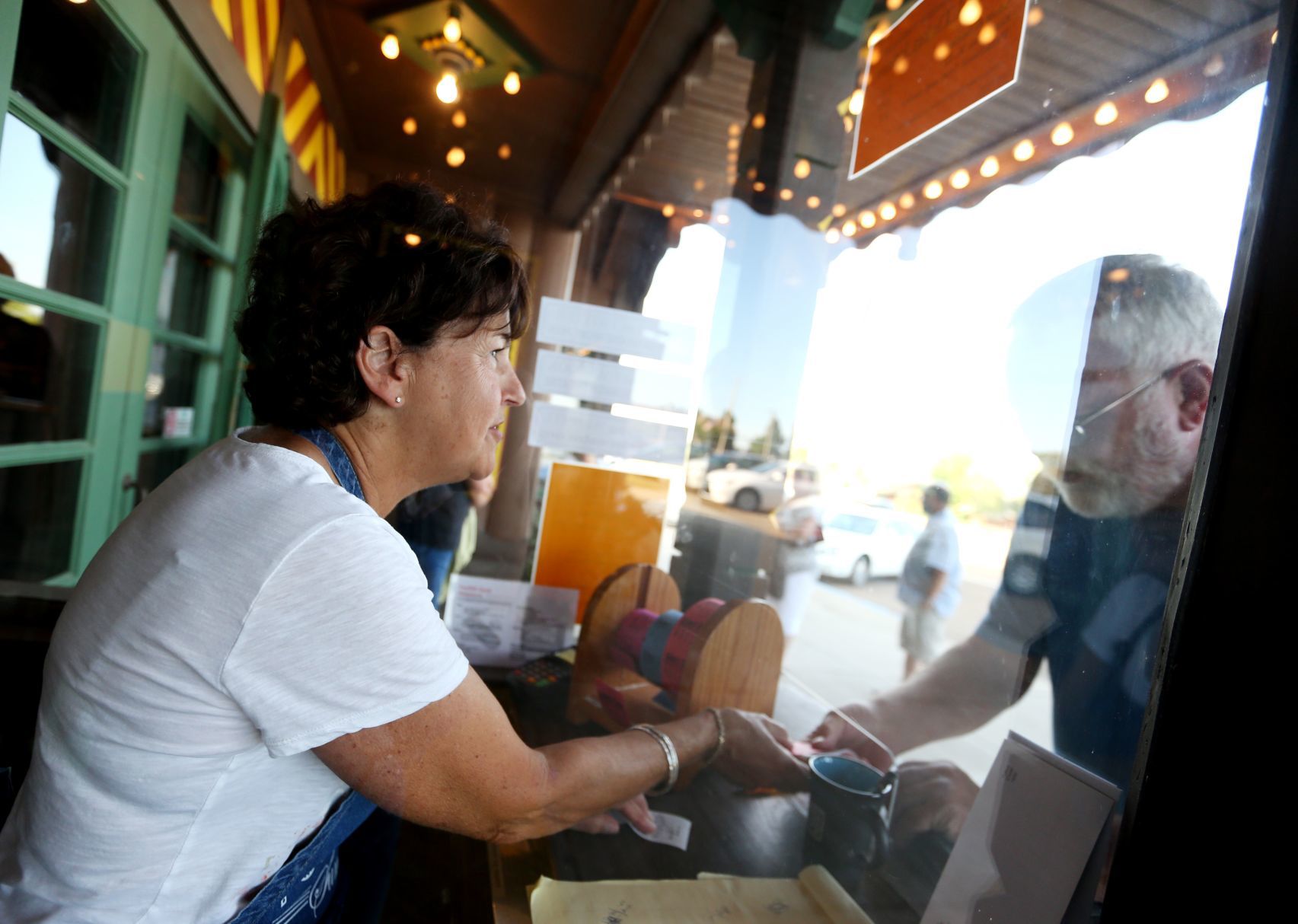 Fort Peck Theatre board member Lori Viste